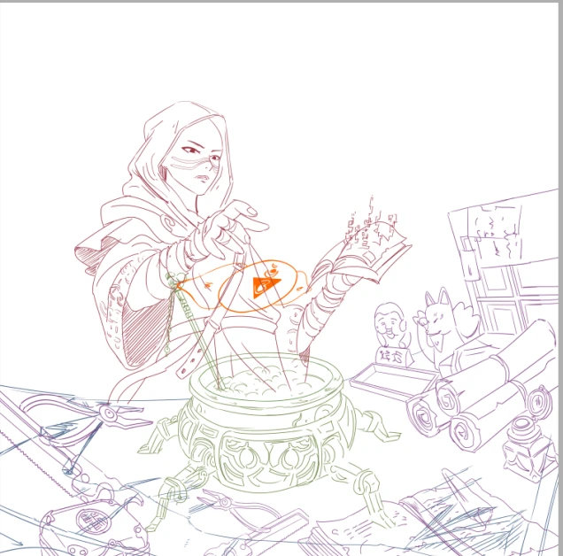 Mad Scientist — 10n35t4r — early sketches